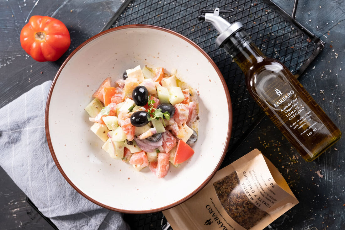 ENSALADA GRIEGA BÁRBARO