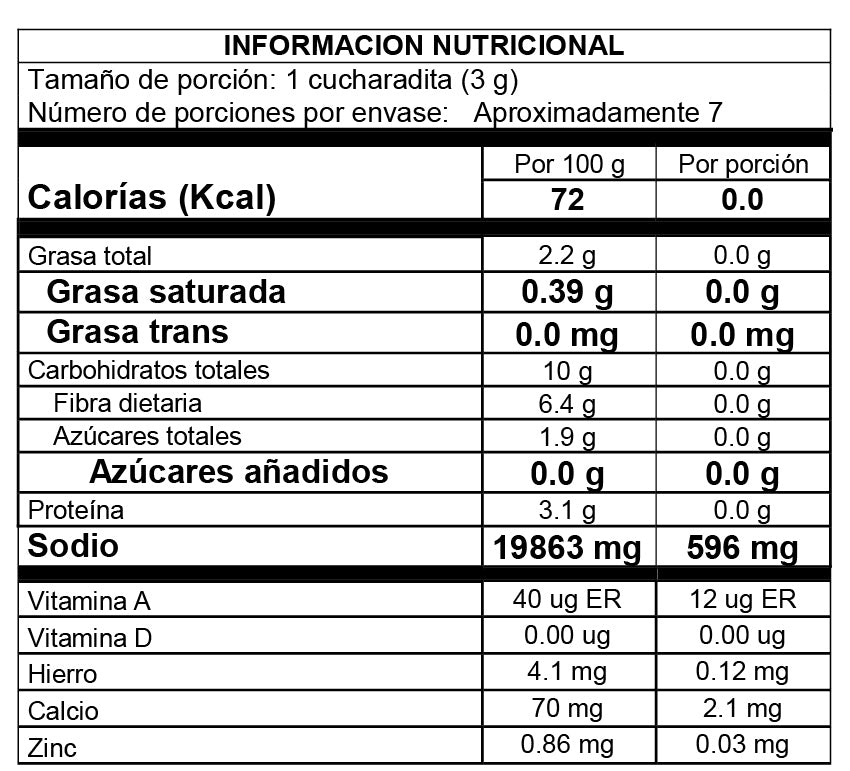 Kit sal marina saborizada 6 variedades (3 x16g y 3 x 22g) ¡Nueva presentación!