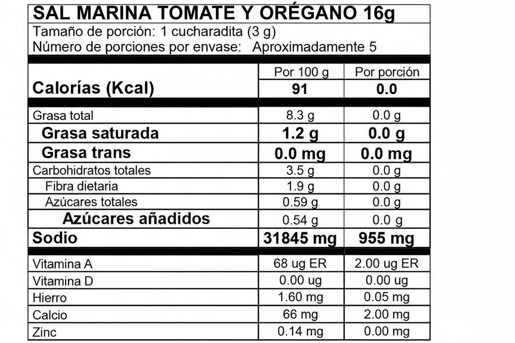 Kit 6 Sales Bárbaro (Caja Especial)