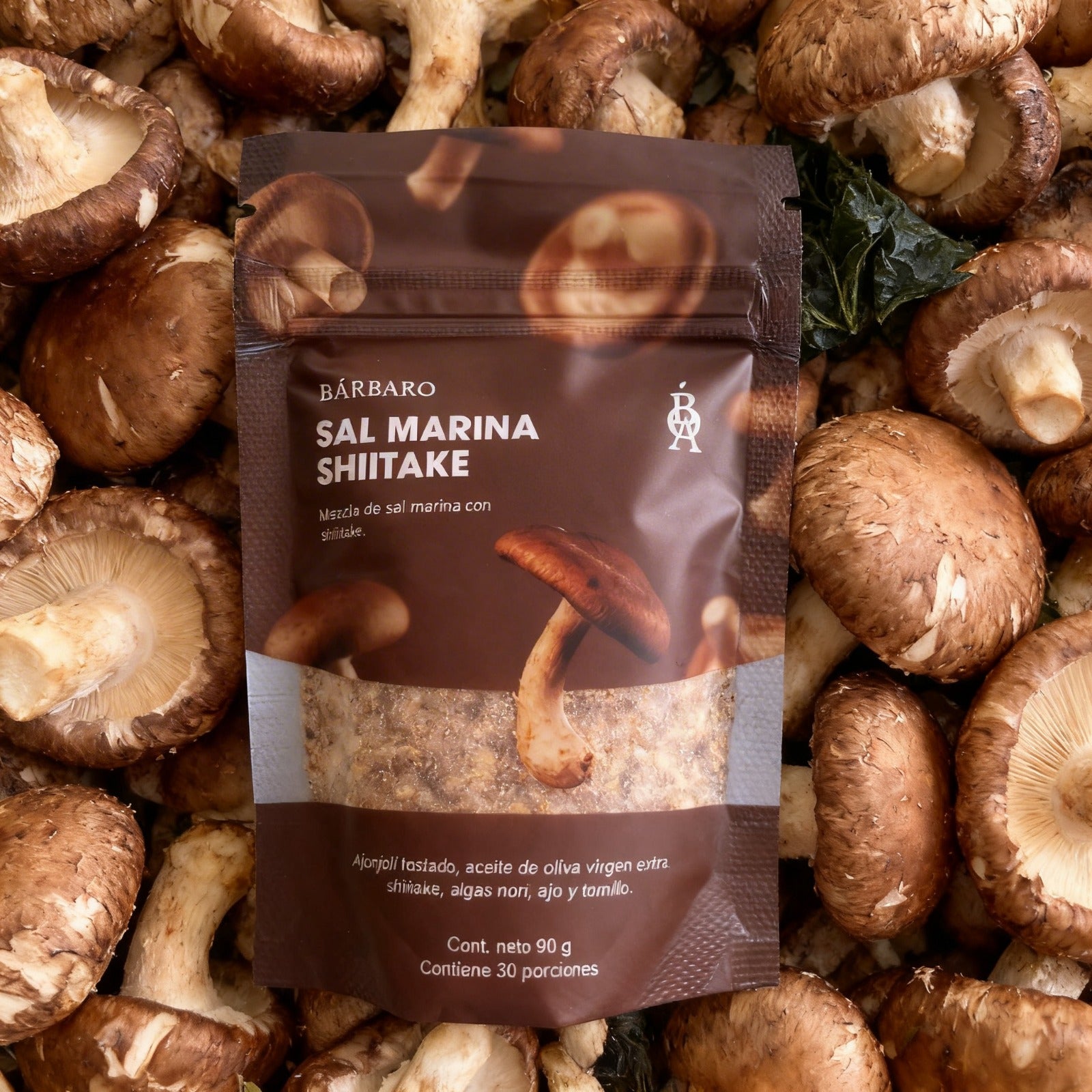 Sal marina Shiitake 90g