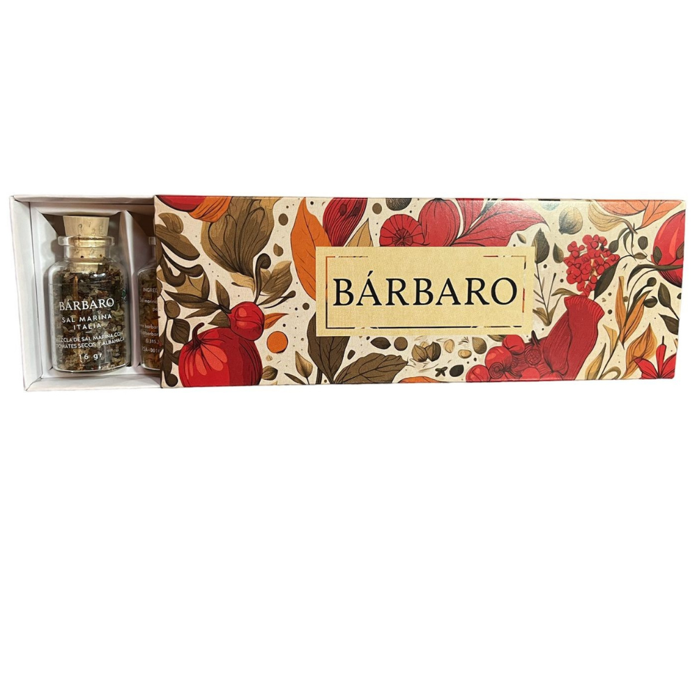 Kit sal marina saborizada 6 variedades (3 x16g y 3 x 22g) ¡Nueva presentación!